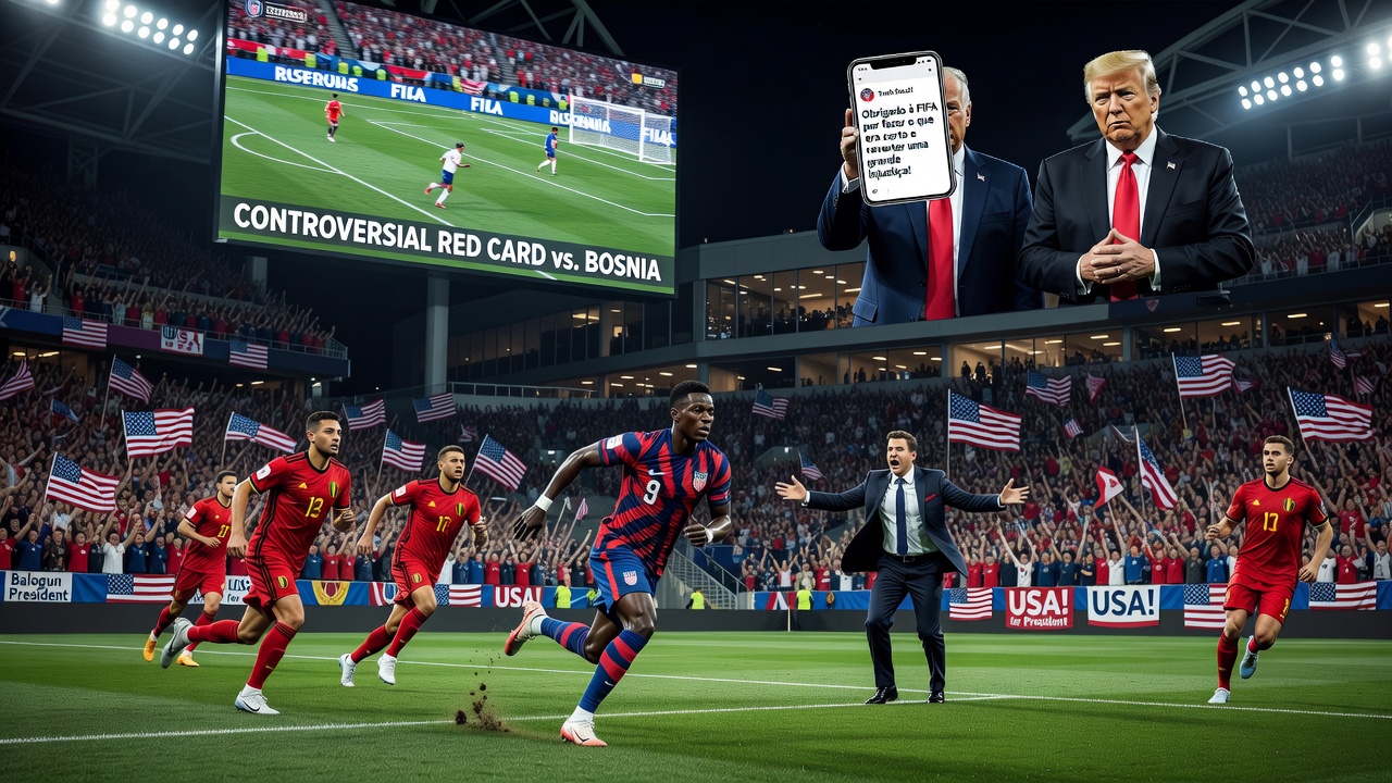 EUA enfrentam Bélgica com Balogun liberado após intervenção polêmica de Trump na FIFA