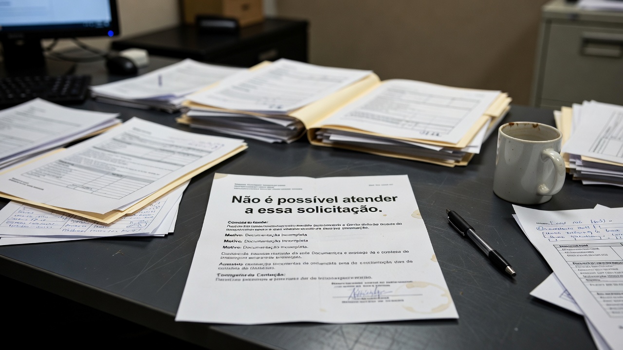 Não é possível atender a essa solicitação.