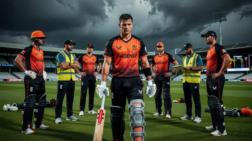Bethell abandona o The Hundred com lesão no joelho e vira dúvida para os Testes contra o Paquistão